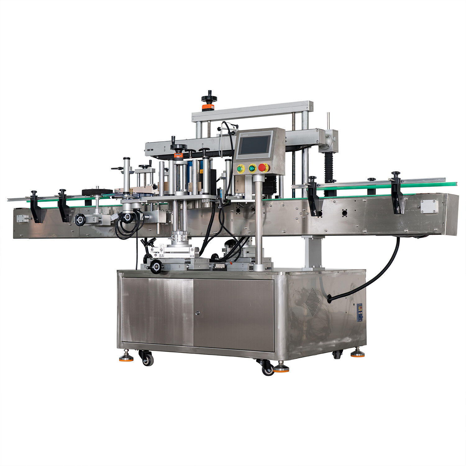 Bsp 621 Industrial Double Sided Labeling Machine 1mm Accuracy 100pcs